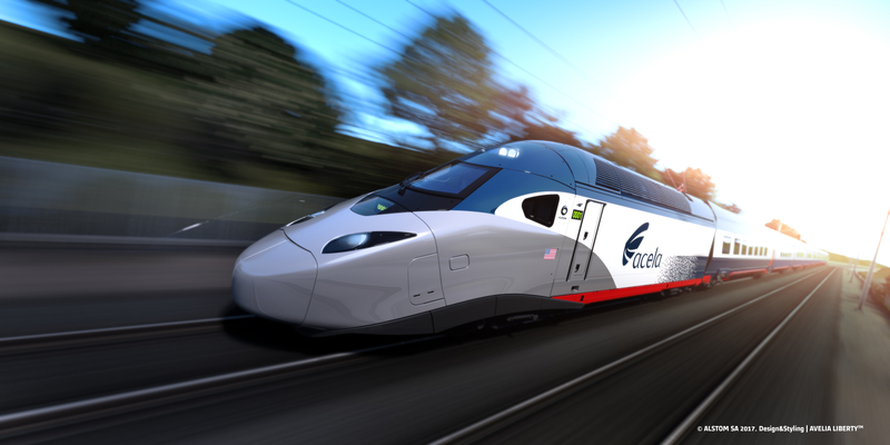 Illustration for article titled Mock-Up Shows A New Amtrak Acela Interior That's Refreshed But Familiar